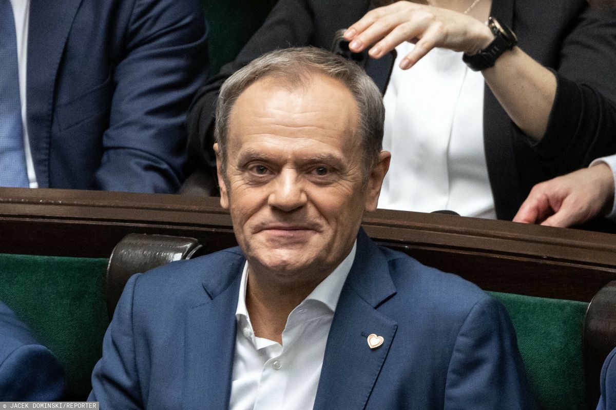 Trzy słowa Tuska przed obradami Sejmu