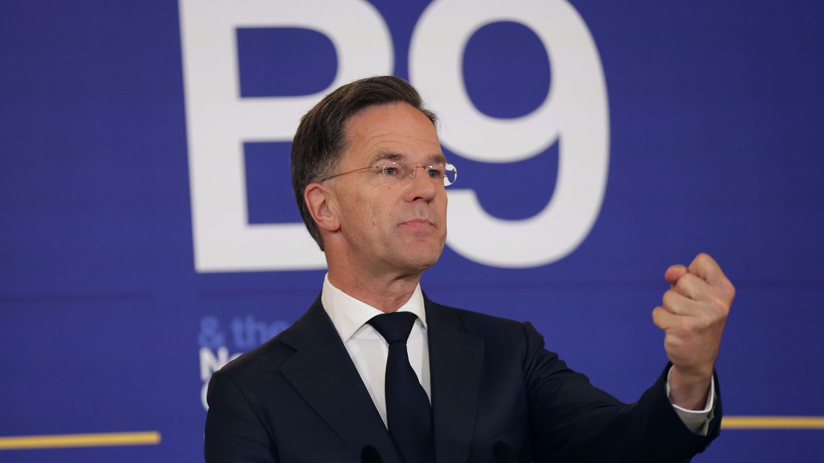 Sekretarz generalny NATO Mark Rutte