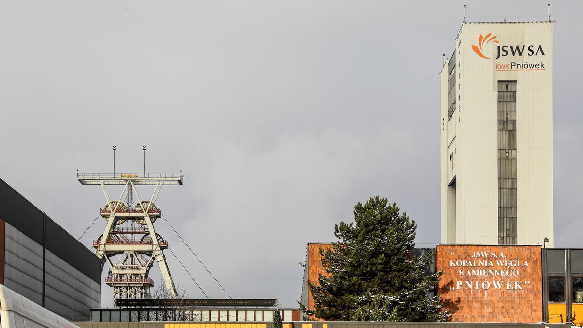 Kopalnia KWK Pniówek w Pawłowicach Śląskich należąca do JSW