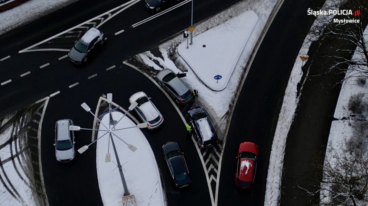 Zatrzymanie kierującego przez Policję 