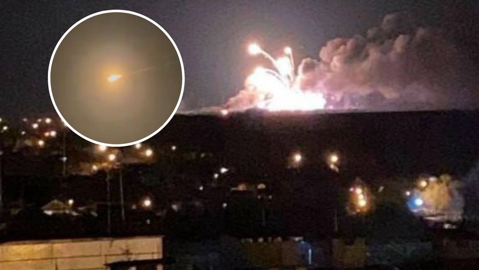 Rosjanie o rakietach nad Biełgorodem