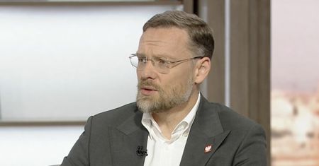 "Kłamie pan w sposób bezczelny". Ostre spięcie w studiu telewizyjnym