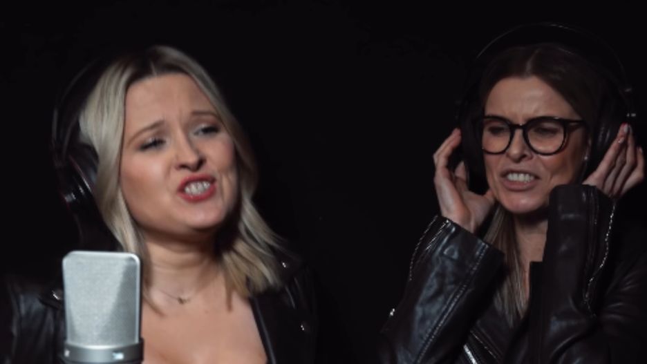 Gosia Andrzejewicz i Marta Wiśniewska