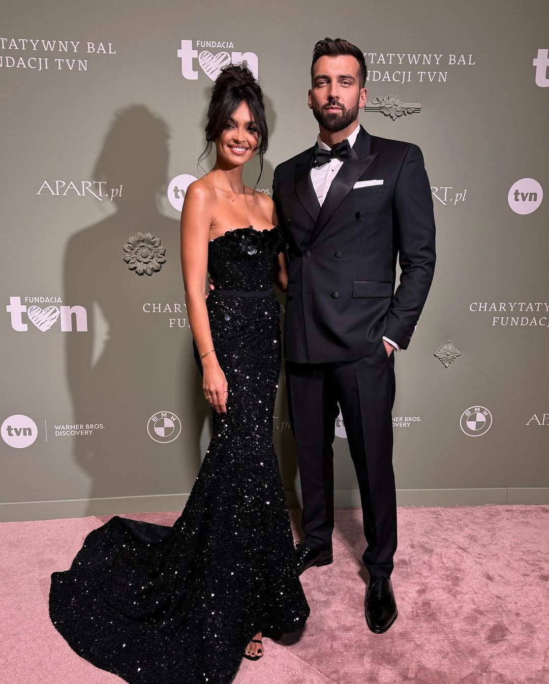 Klaudia El Dursi na balu Fundacji TVN