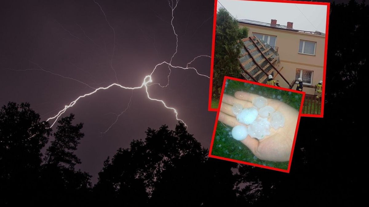 Gradobicie i nawałnice w Lubelskiem: Rolnicy liczą straty