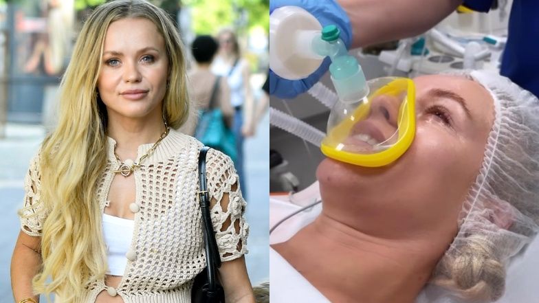 Anna Skura na stole operacyjnym