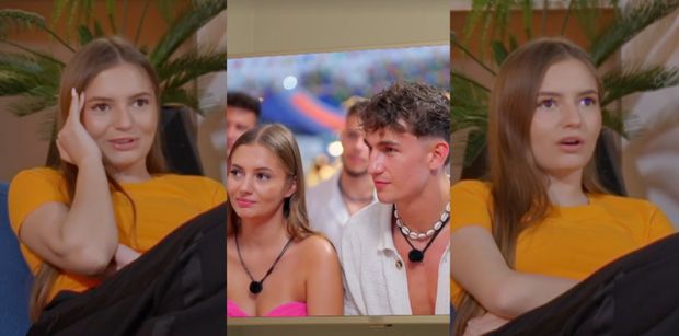Roksana z "Hotelu Paradise" opowiada w "Goggleboxie", co usłyszała od babci przed programem: "Żebym NIE NASIADAŁA na kogoś"