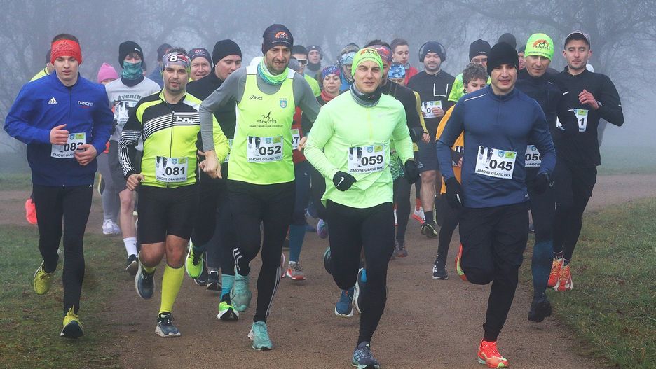 Za nami pierwszy bieg jubileuszowego, bo X Zimowego Grand Prix Zadyszki Oświęcim