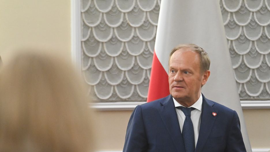 Warszawa, 15.04.2025. Premier Donald Tusk przed posiedzeniem rządu w KPRM w Warszawie, 15 bm. (ad) PAP/Piotr Nowak