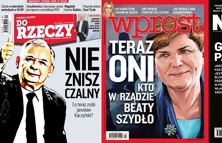 Tygodniki opinii trafnie o wynikach wyborów: „Newsweek” i „Do Rzeczy” asekuracyjnie, „Wprost” i „W Sieci” odważnie