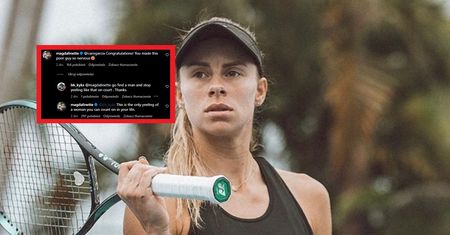Hejter zaczepił Magdę Linette. Jej odpowiedź to hit internetu