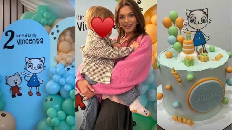 Joanna Opozda świętuje urodziny synka