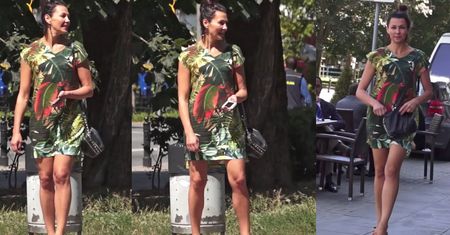 47-letnia Popek w krótkiej sukience