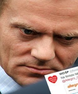 Ogromna kwota za kolację z Donaldem Tuskiem. Pieniądze pójdą na WOŚP