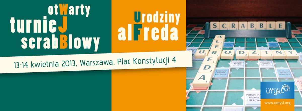 Za darmo: turniej scrabblowy "Urodziny Alfreda"