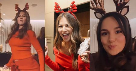 Celebrytki bawią się na świątecznej imprezie u Anny Lewandowskiej. Wpadły Krupińska, Ślotała i Zborowska (ZDJĘCIA)
