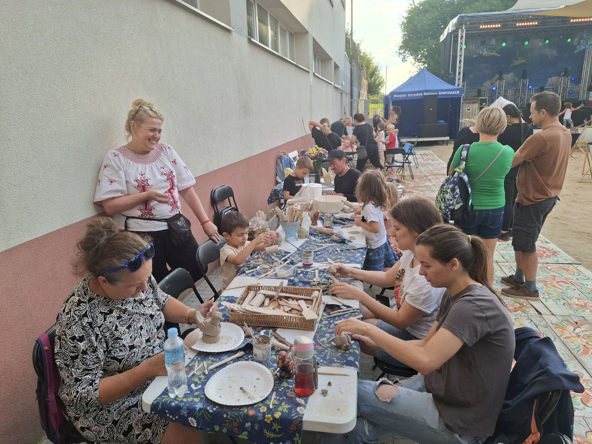 Fosa Pełna Kultury w Radomiu. Warsztaty w Amfiteatrze