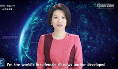 Xin Xiaomeng pierwszą cyfrową prezenterką chińskiej agencji telewizyjnej Xinhua