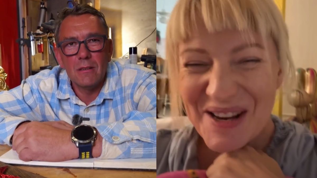 Dariusz Wardziak i Dorota Szelągowska