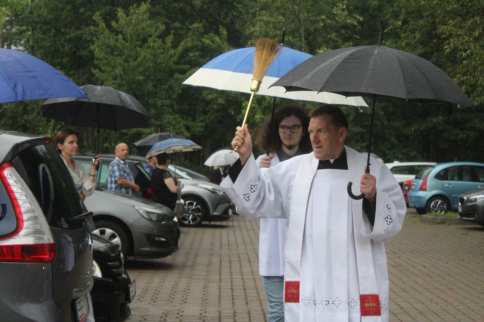 Poświęcenie pojazdów w Bełchatowie
