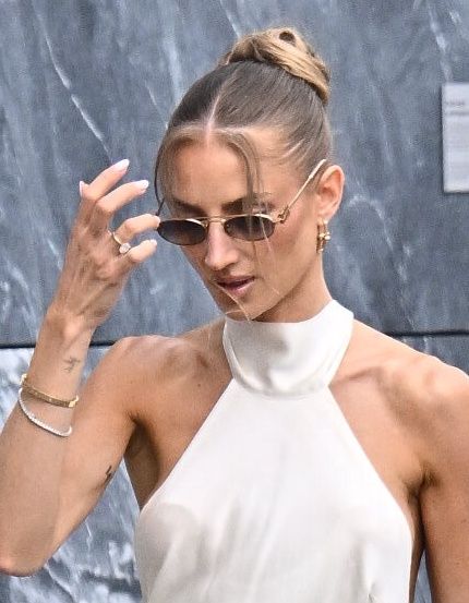 Agata Sieramska i Arkadiusz Milik