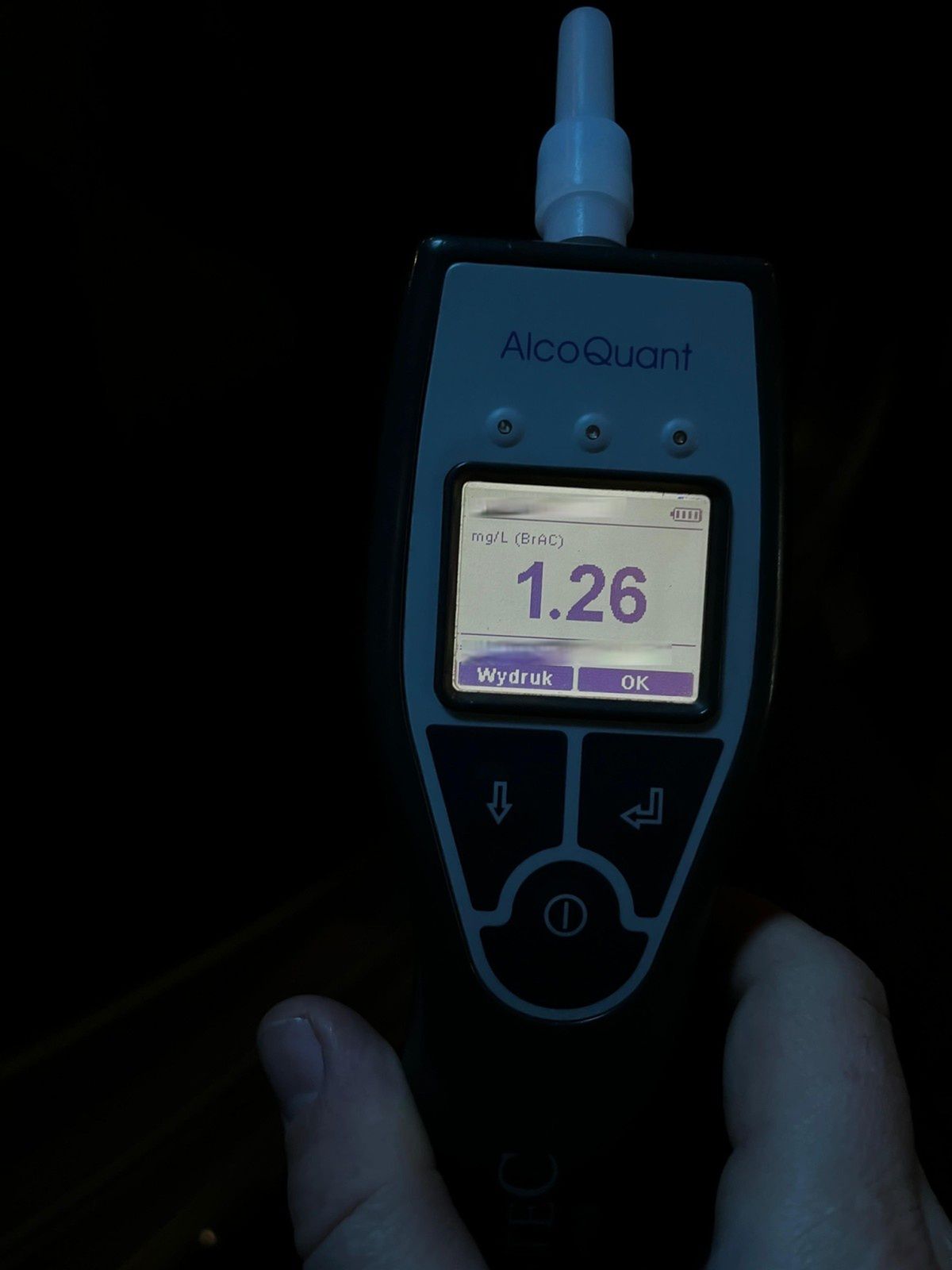 Witkowo: Policjant po służbie bez wahania zatrzymał pijanego kierowcę