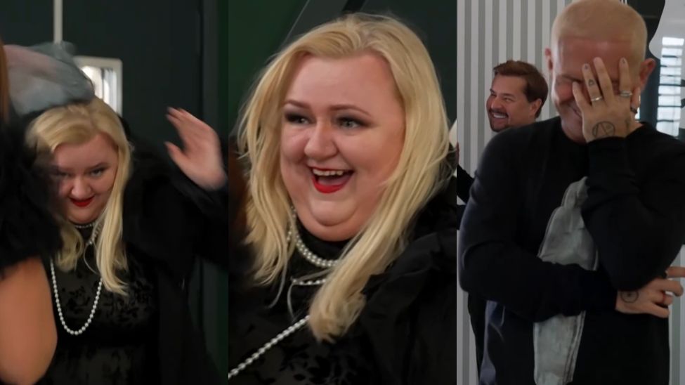 Manuela Michalak w "Ostrym cięciu". Miała mocne wejście