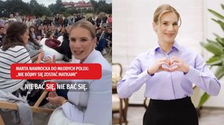 Marta Nawrocka w Juracie APELUJE do młodych Polek: "Nie bójmy się po prostu ZOSTAĆ MATKAMI!" (WIDEO)