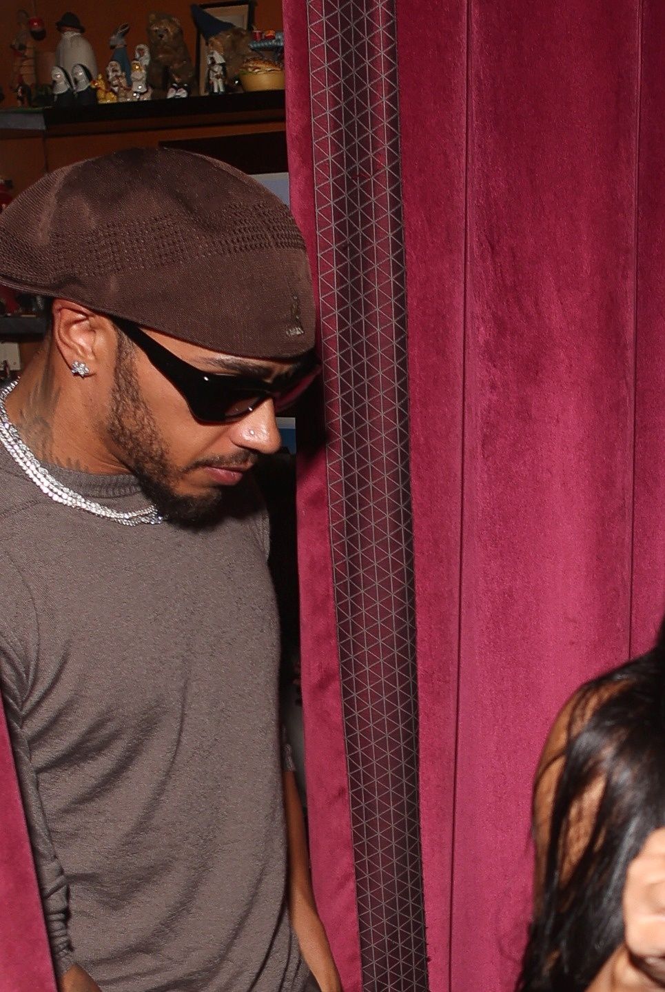 Kim Kardashian i Lewis Hamilton w Paryżu