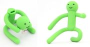 Zielona figurka ludzika z pamięcią pod USB