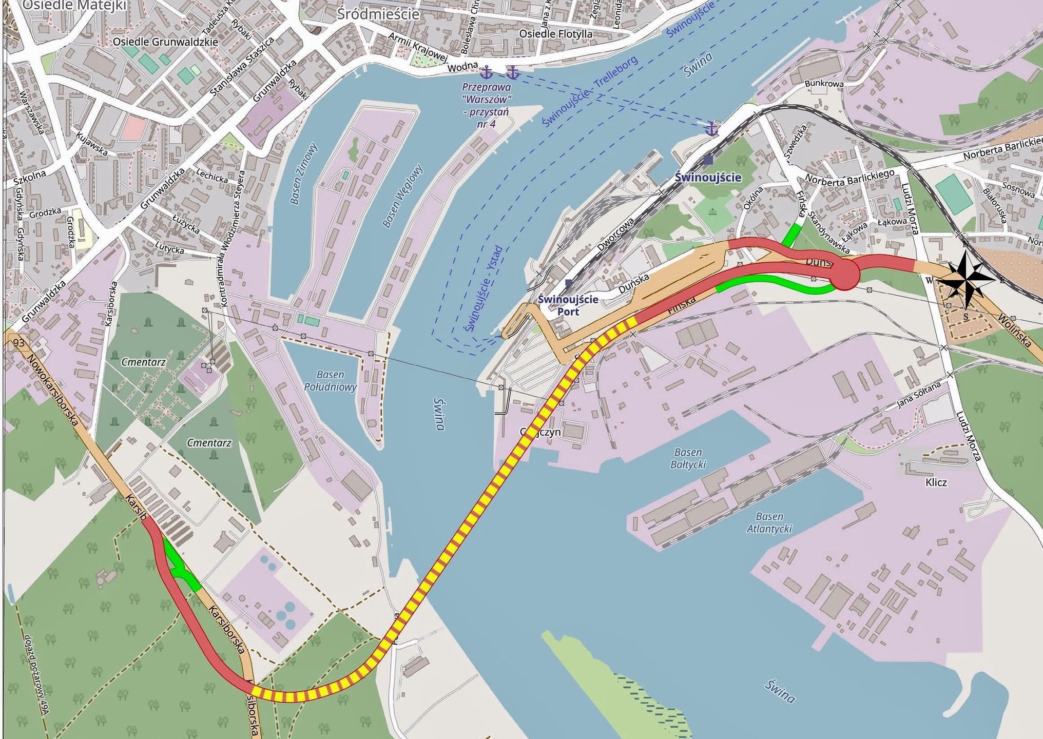 tunel pod Świną, tunel, świnoujście, tunel świnoujście