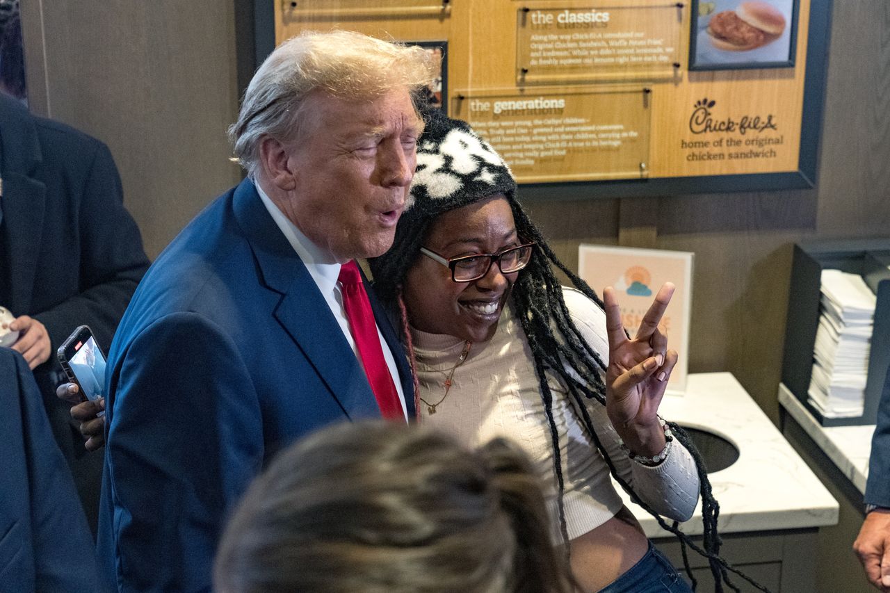 Trump's Atlanta charm offensive. Milkshakes with voters amid 2024 buzz