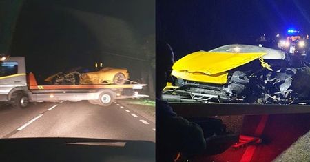 Piłkarz Marcin Bułka miał wypadek. Są zdjęcia z wypadku