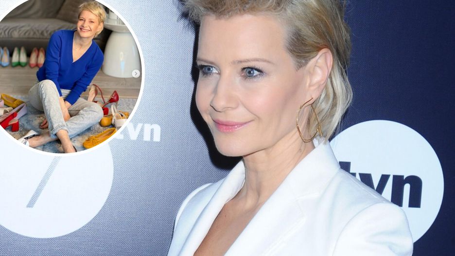 Małgorzata Kożuchowska pokazała buty na wiosnę