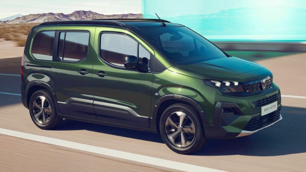 Peugeot E-Rifter po liftingu