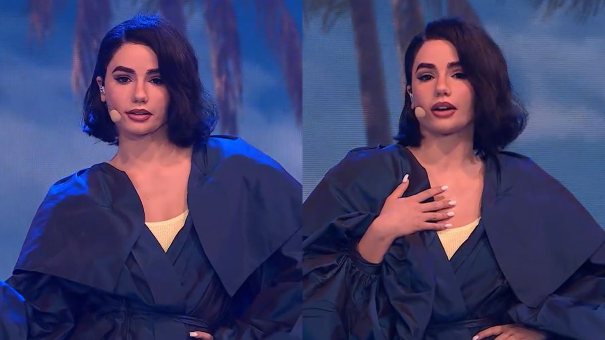 Julia Żugaj jako Dua Lipa w "TTBZ"