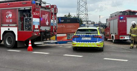 Wypadek autobusu w Nowym Gulczewie – są poszkodowani!
