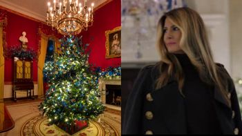 U Trumpów już święta. Ponad 50 choinek i prezydent USA z klocków