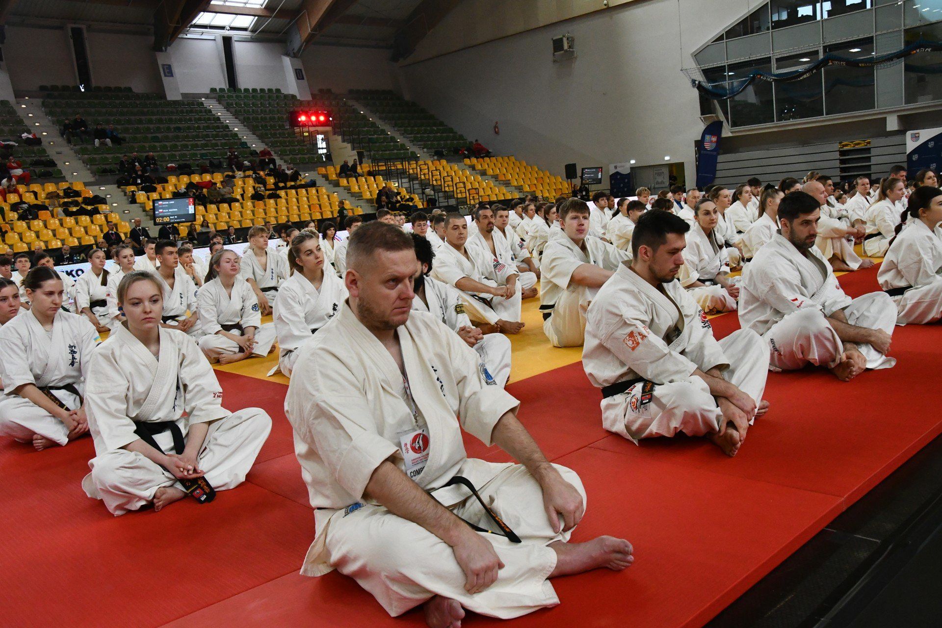 W Hali Legionów w Kielcach odbywa się Klubowy Puchar Europy w karate.