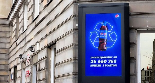 Pepsi z ekologiczną kampanią na nośnikach Clear Channel