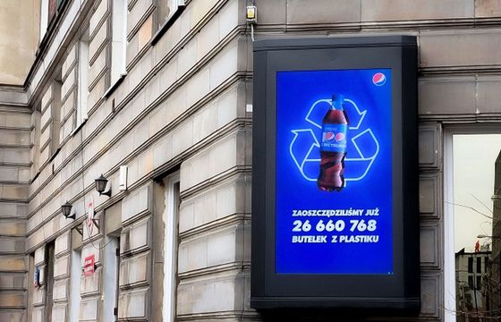 Pepsi z ekologiczną kampanią na nośnikach Clear Channel