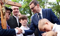 Mateusz Morawiecki bohaterem homilii