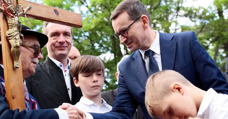 Mateusz Morawiecki bohaterem homilii