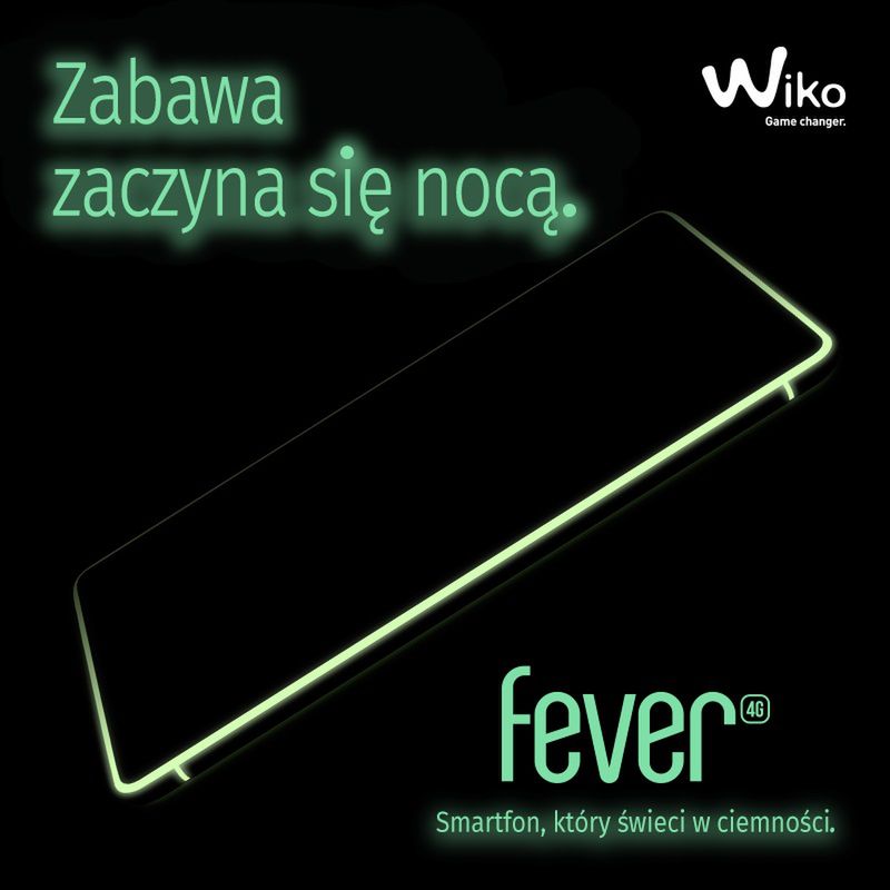 Wiko FEVER to mocny i niedrogi smartfon, który świeci w ciemności 3