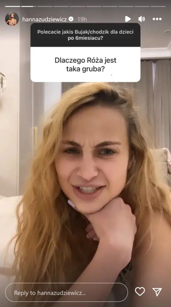 Hanna Żudziewicz miażdży internautę