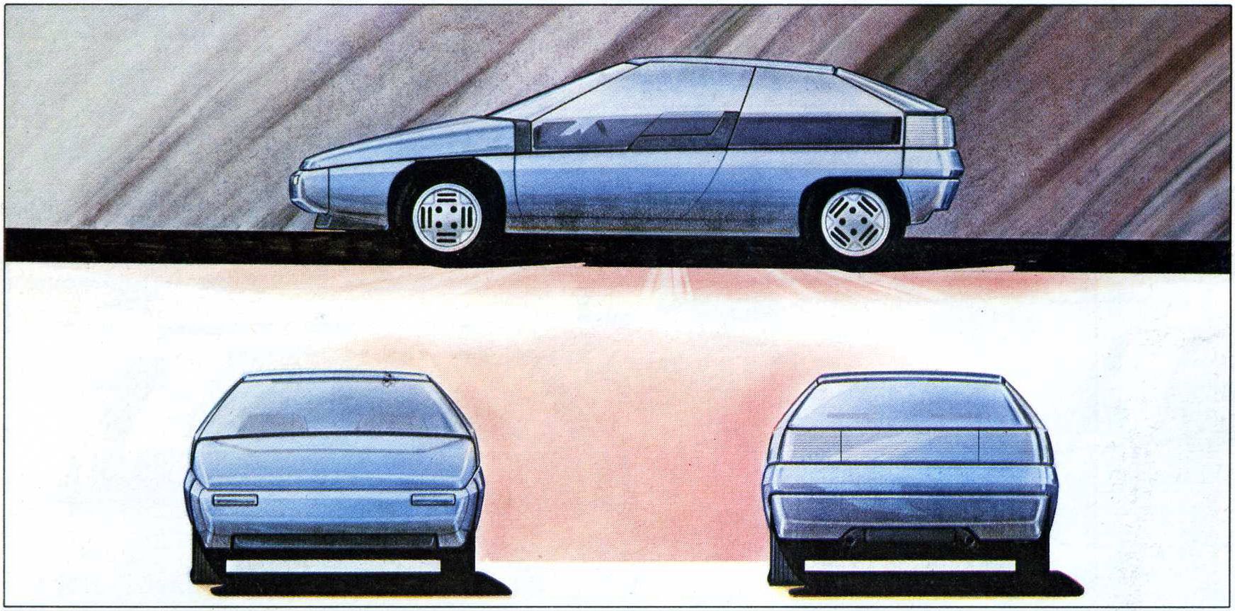 Mazda MX-81 na pierwszych rysunkach
