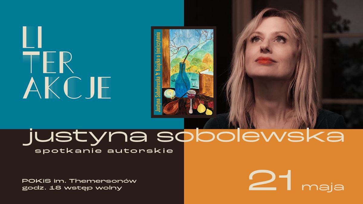 Spotkanie z Justyną Sobolewską 