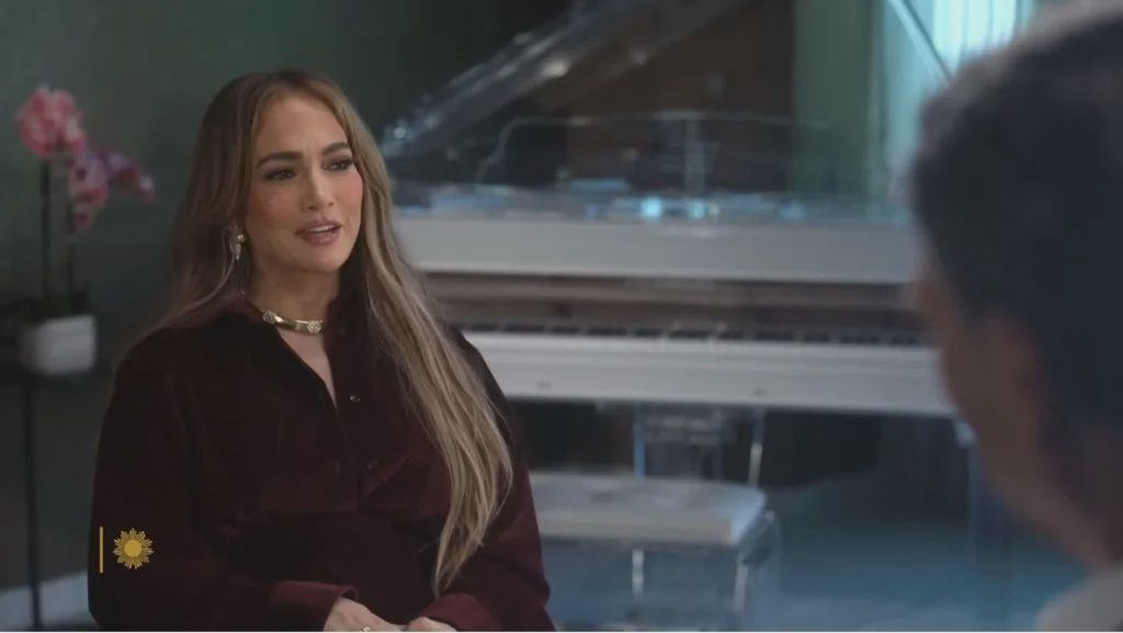 Jennifer Lopez w programie "Sunday Morning"