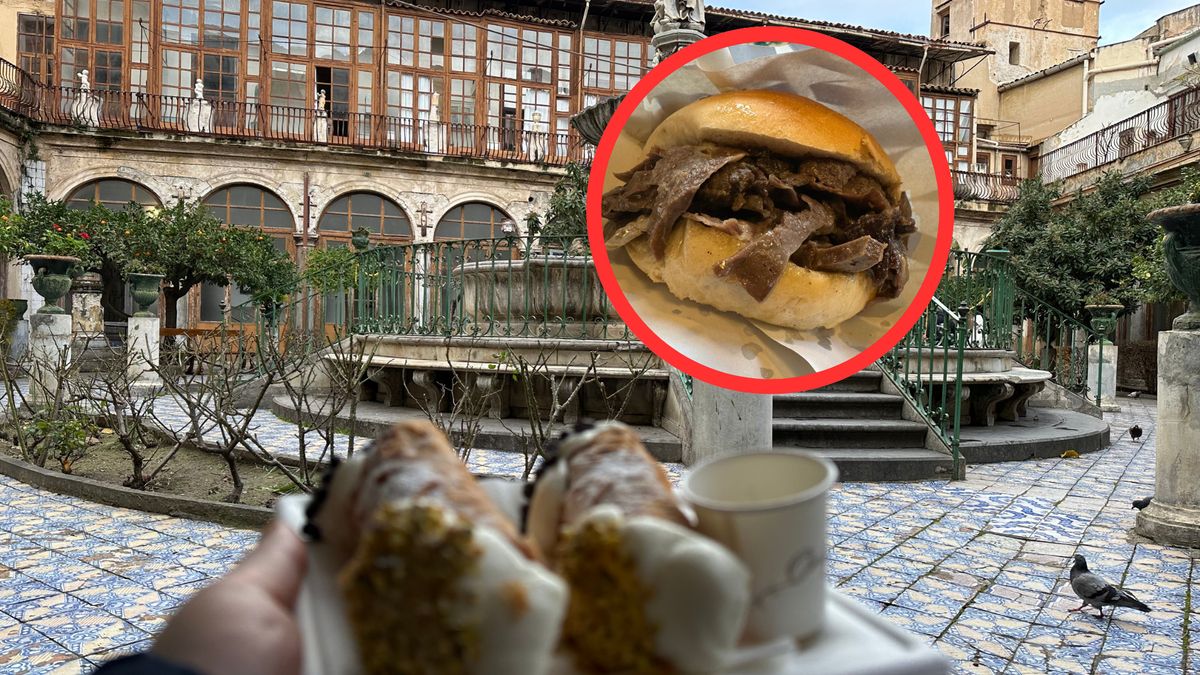 Cukiernia w dawnym klasztorze i słynna pane con la milza