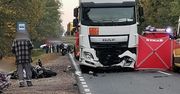 Mazowsze. Zginął 35-letni motocyklista. Zderzył się z ciężarówką